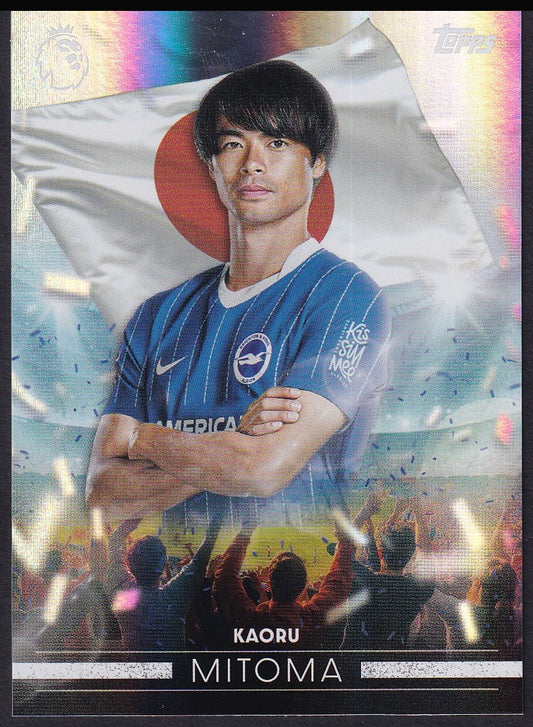 Kaoru Mitoma FF 8 2026/27 Topps Flagship Premier League Flying the Flag | Near Mint
