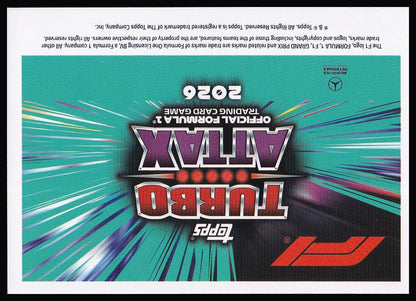 Kimi Antonelli 104 Epic Moment card back