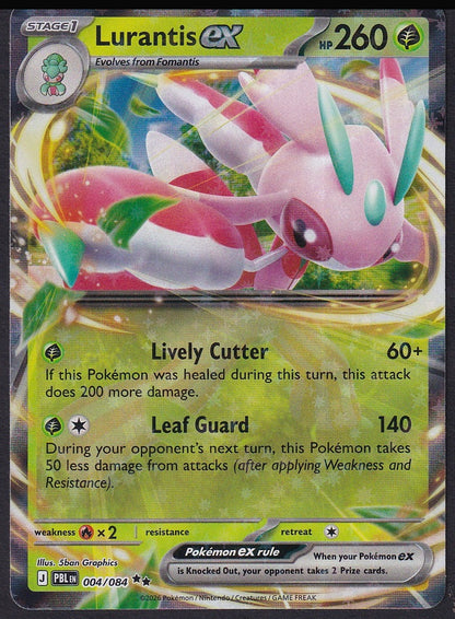Lurantis ex 004/084 Pitch Black Double Rare Holo | Near Mint