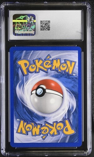 Machop 64/101 EX Hidden Legends CGC 10 Gem Mint back slab