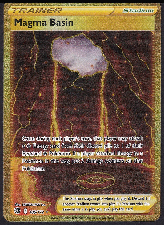 Magma Basin 185/172 Brilliant Stars gold front
