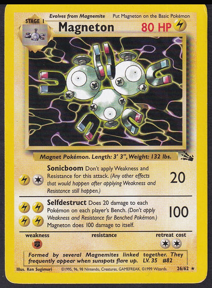 Magneton 26/62 Fossil Rare front