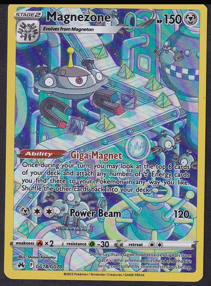 Magnezone GG18/GG70 Crown Zenith Galarian Gallery front