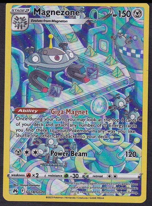 Magnezone GG18/GG70 Crown Zenith Galarian Gallery front