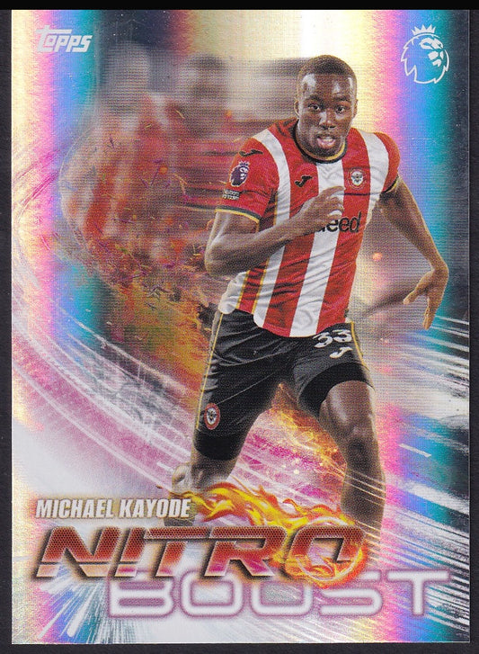Michael Kayode NB 5 2026/27 Topps Flagship Premier League Nitro Boost | Near Mint