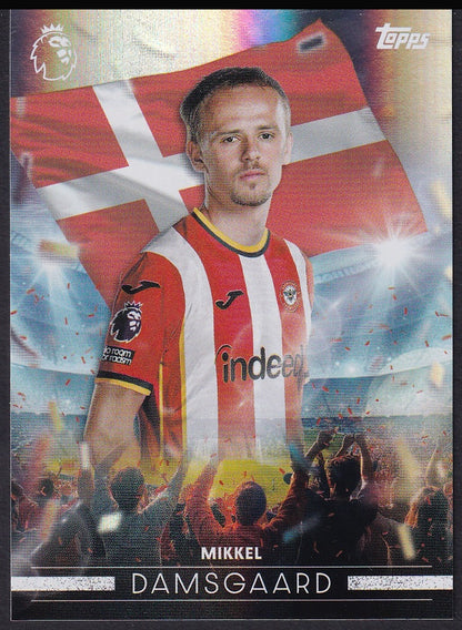 Mikkel Damsgaard FF 6 2026/27 Topps Flagship Premier League Flying the Flag | Near Mint
