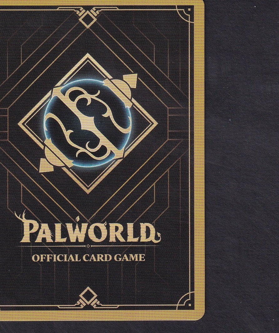 Palworld card back