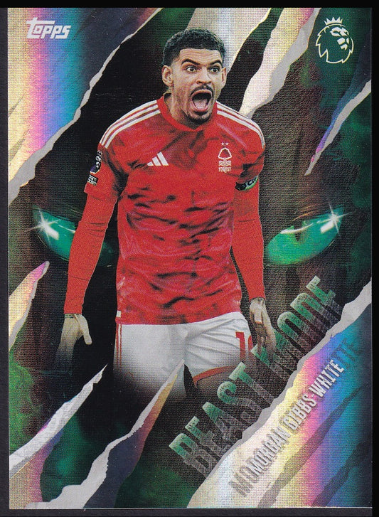 Morgan Gibbs-White BM 22 2026/27 Topps Flagship Premier League Beast Mode | Near Mint