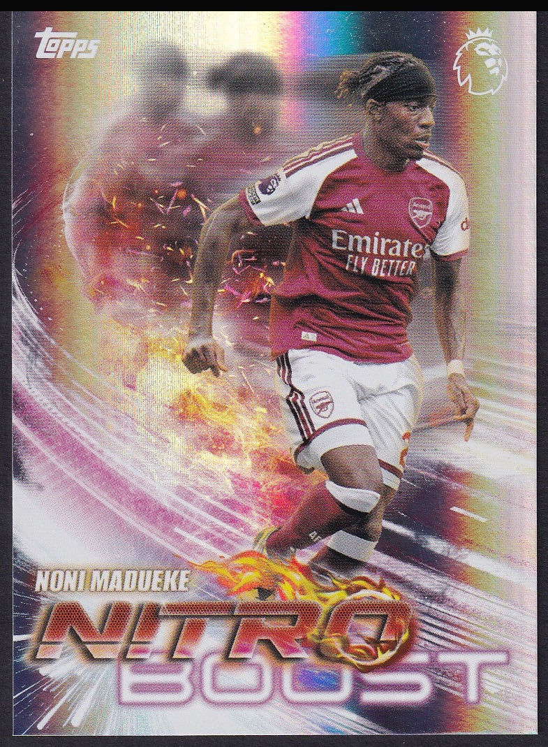 Noni Madueke NB 1 2026/27 Topps Flagship Premier League Nitro Boost | Near Mint