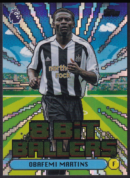 Obafemi Martins 8B 19 2026/27 Topps Flagship Premier League 8-Bit Ballers | Near Mint