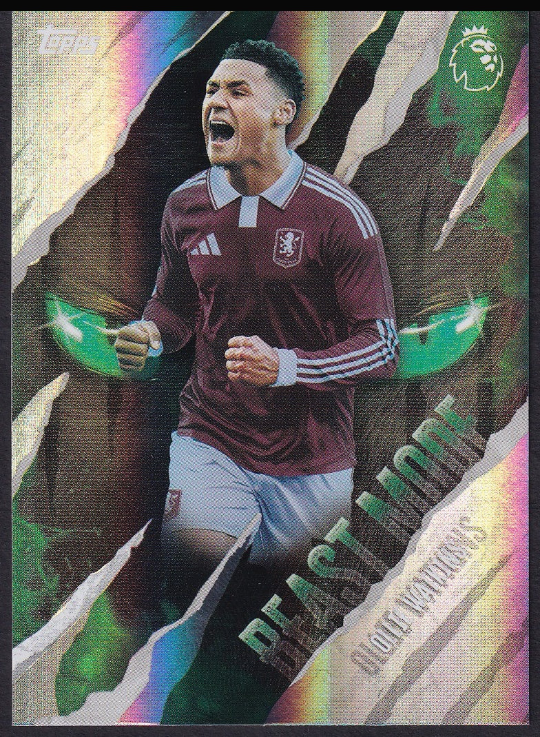Ollie Watkins BM 3 2026/27 Topps Flagship Premier League Beast Mode | Near Mint