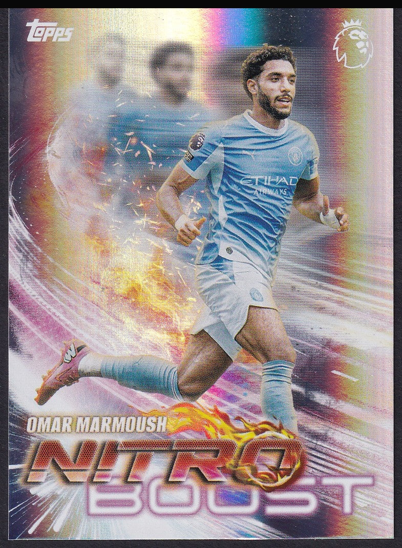 Omar Marmoush NB 16 2026/27 Topps Flagship Premier League Nitro Boost | Near Mint