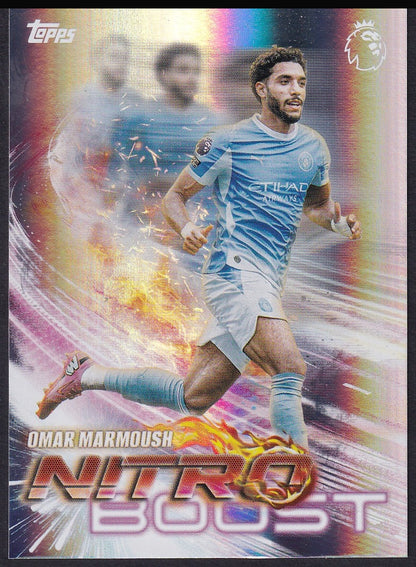 Omar Marmoush NB 16 2026/27 Topps Flagship Premier League Nitro Boost | Near Mint
