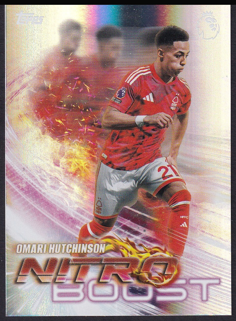 Omari Hutchinson NB 20 2026/27 Topps Flagship Premier League Nitro Boost | Near Mint