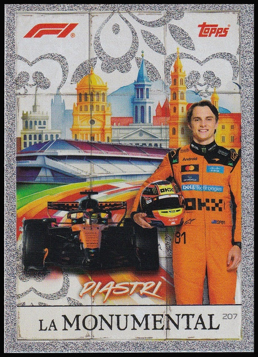 Oscar Piastri 207 2026 Topps Formula 1 Turbo Attax La Monumental | Near Mint front