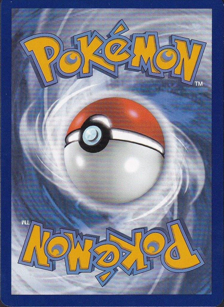 Pokémon card back