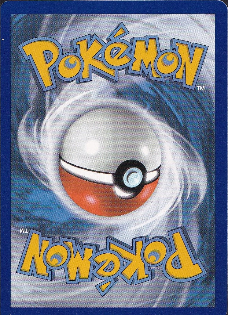 Pokémon card back