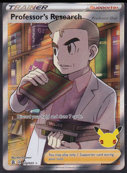 Professor's Research 024/025 Celebrations Full Art 25th Anniversary front