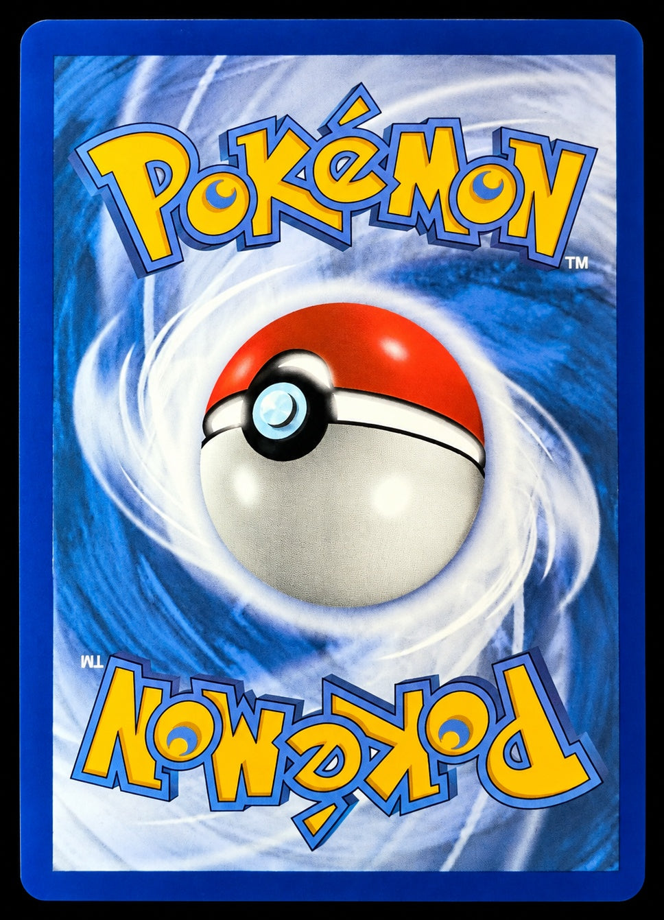 Pokémon card back