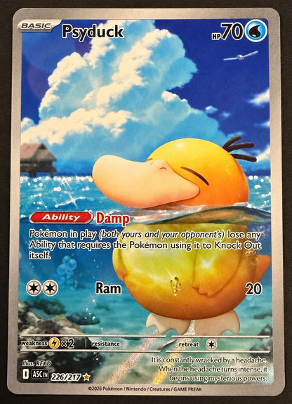 Psyduck 226/217 Ascended Heroes Illustration Rare | Near Mint