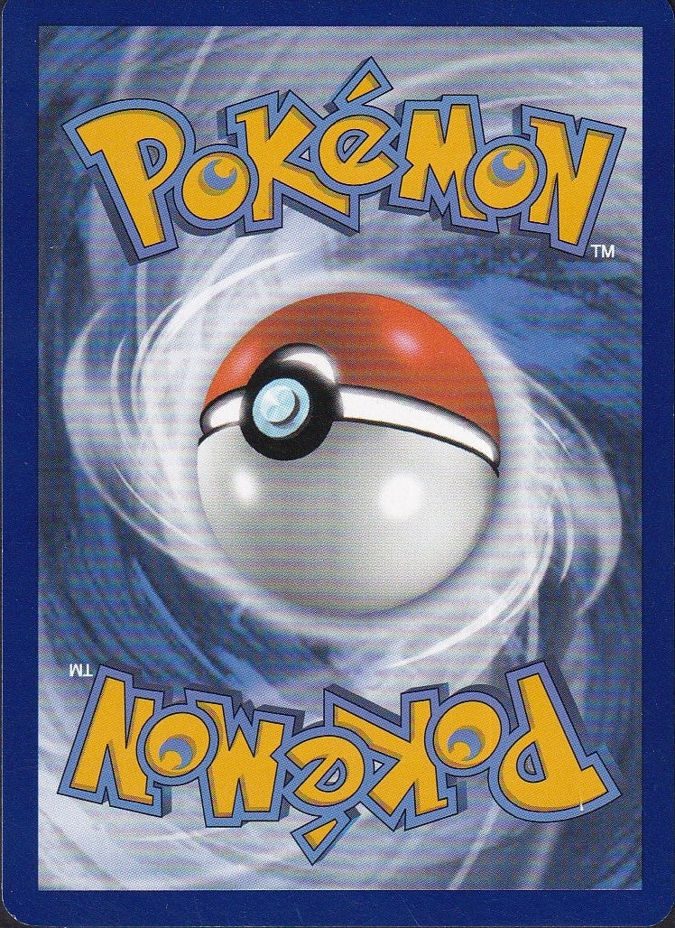 Pokémon card back