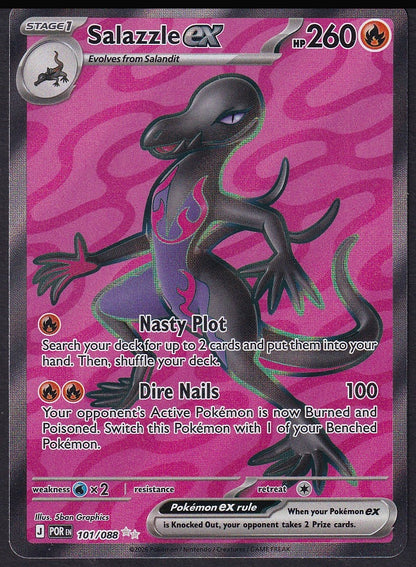 Salazzle ex 101/088 Perfect Order Ultra Rare front