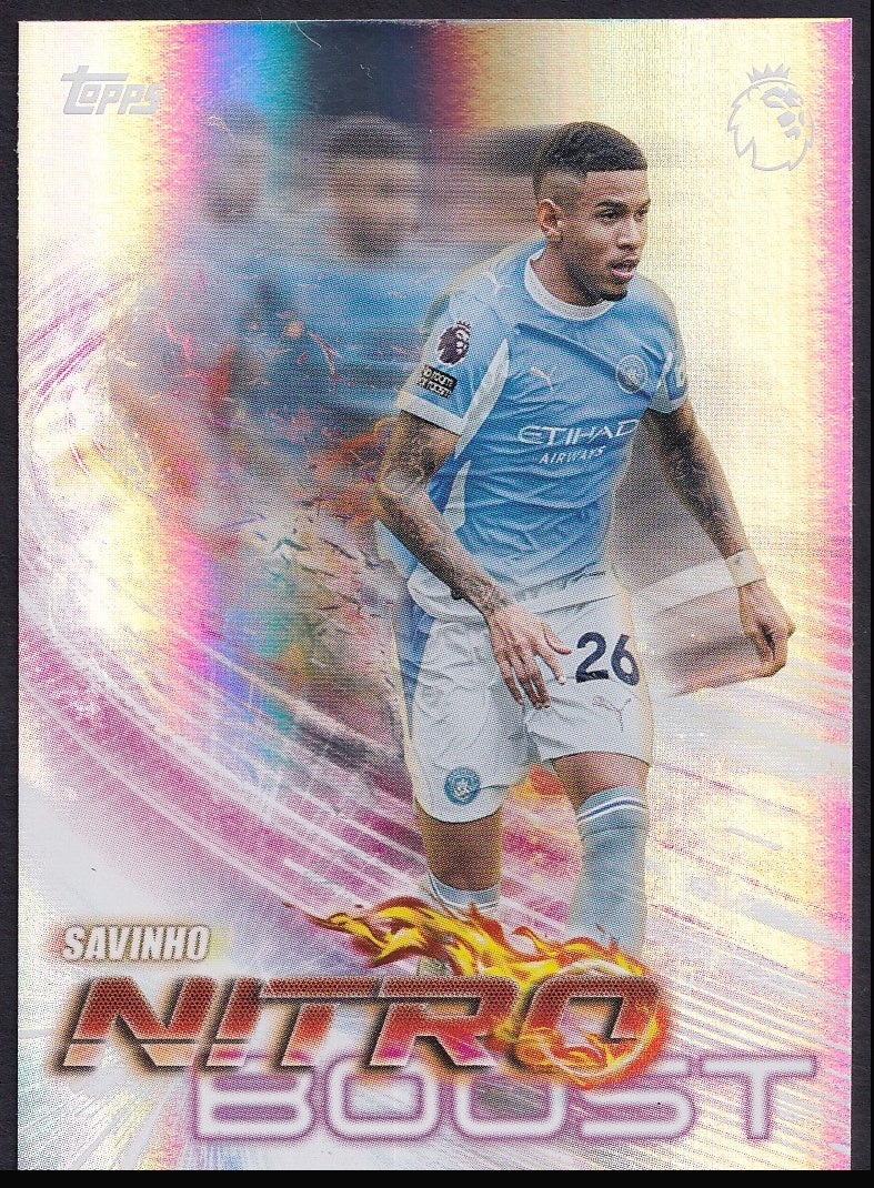 Savinho NB 15 2026/27 Topps Flagship Premier League Nitro Boost | Near Mint
