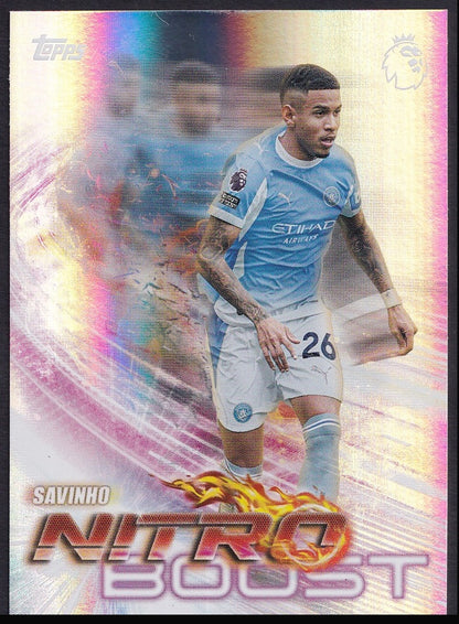 Savinho NB 15 2026/27 Topps Flagship Premier League Nitro Boost | Near Mint