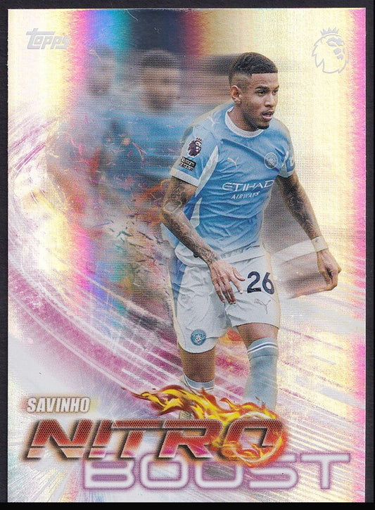 Savinho NB 15 2026/27 Topps Flagship Premier League Nitro Boost | Near Mint