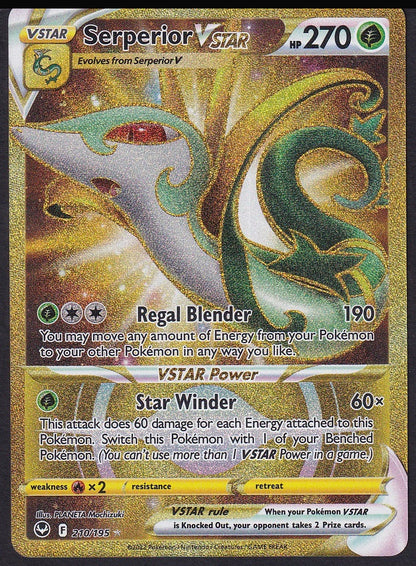 Serperior VSTAR 208/195 gold front