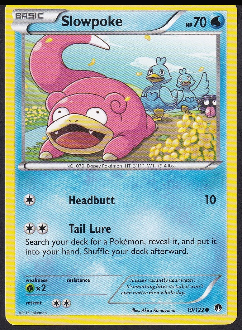 Slowpoke 19/122 XY BREAKpoint front