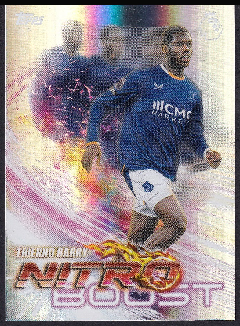 Thierno Barry NB 10 2026/27 Topps Flagship Premier League Nitro Boost | Near Mint