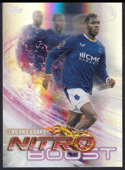 Thierno Barry NB 10 2026/27 Topps Flagship Premier League Nitro Boost | Near Mint