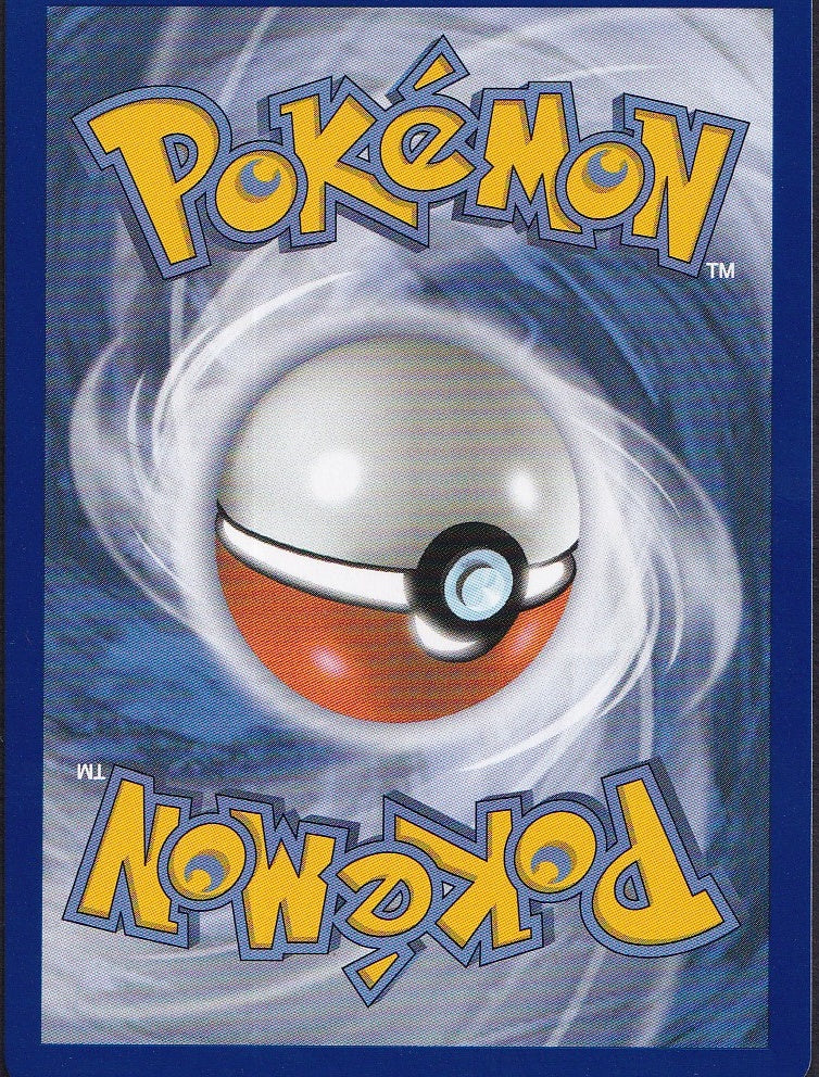 Pokémon card back