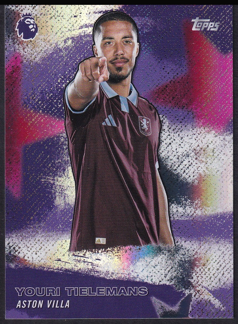 Youri Tielemans SPL 3 2026/27 Topps Flagship Premier League Stars of the Premier League | Near Mint